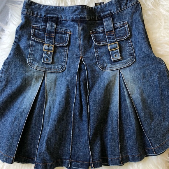 Denim Skater Skirt Size M - Picture 2 of 3
